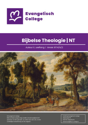 Bijbelse Theologie Nieuwe Testament